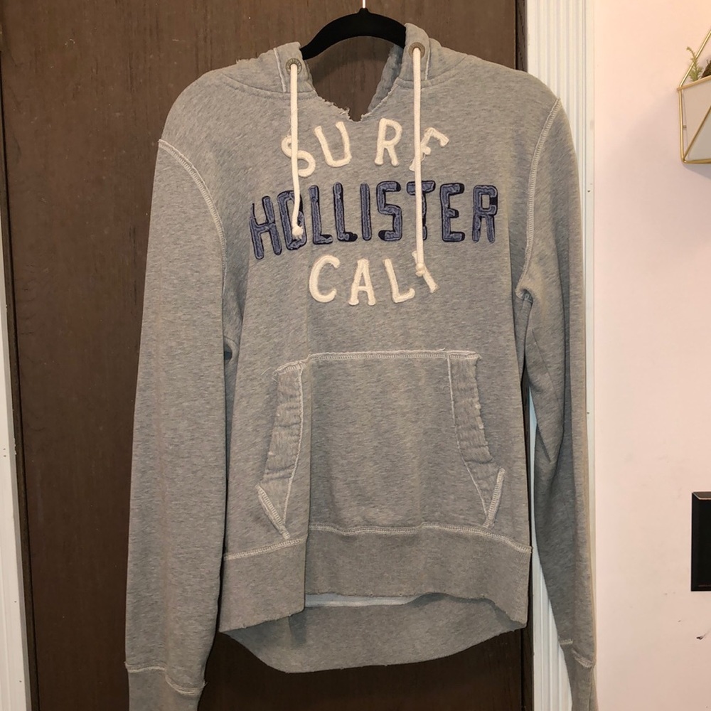 Gray hoodie